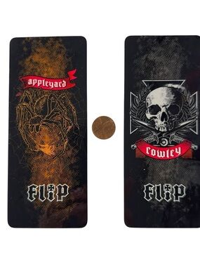 Vintage Flip Skateboards Mark Appleyard Geoff Rowley Skateboard Sticker